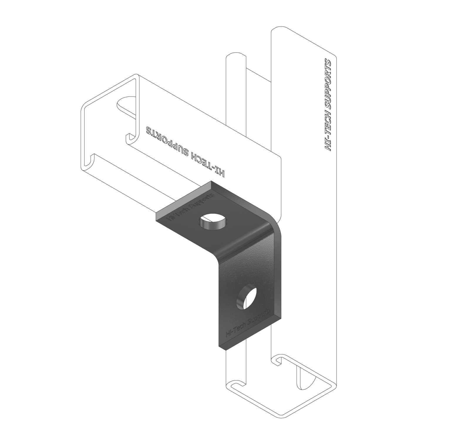 2 Hole Angle Bracket - Image 2
