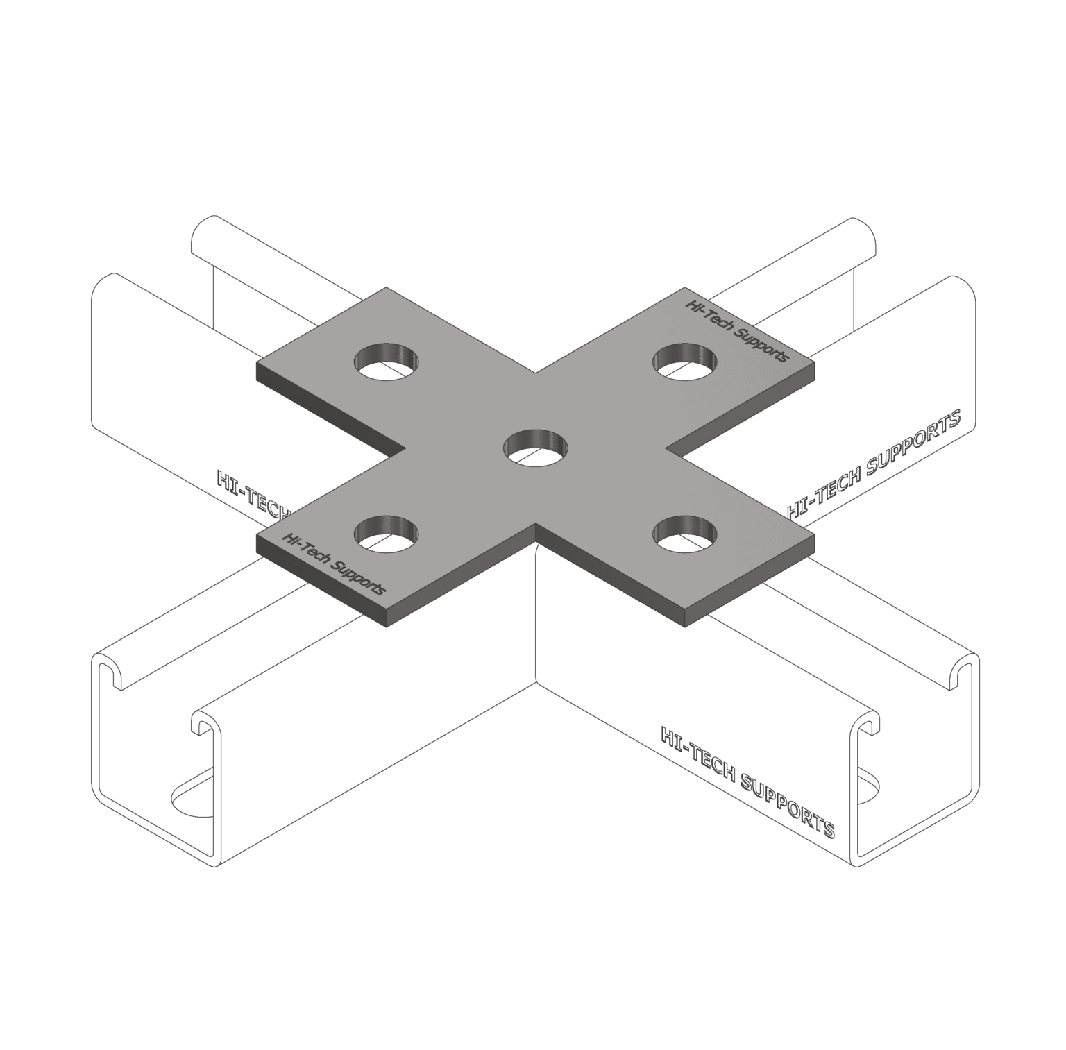 5 Hole Cross Bracket - Image 2